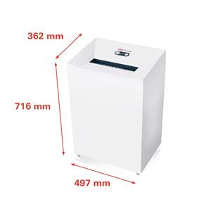 HSM Pure 530 shredder, 80 l, 3,9 mm 4