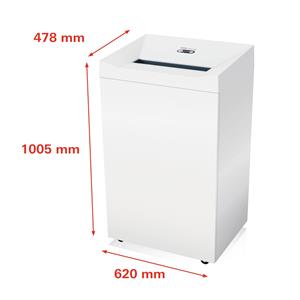 HSM Pure 940 shredder, 165 l, 3,9x40 mm 3