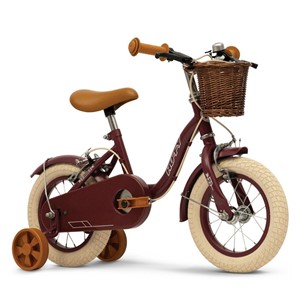 HUFFY Vintage Kids Bike Burgundy 12
