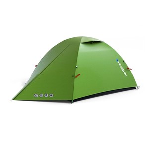Husky SAWAJ 2 two-person trekking tent, 215 × 230 × 120 cm, 2.2 kg, green