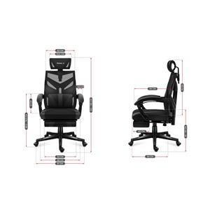 HUZARO COMBAT 5.0 BLACKGAMING CHAIR 10