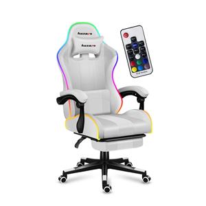 HUZARO FORCE 4.7 RGB White GAMING CHAIR