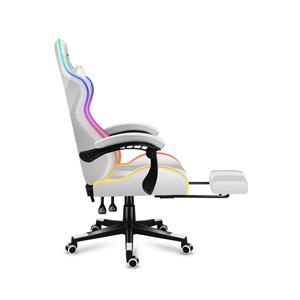 HUZARO FORCE 4.7 RGB White GAMING CHAIR 12