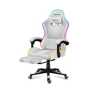 HUZARO FORCE 4.7 RGB White GAMING CHAIR 8