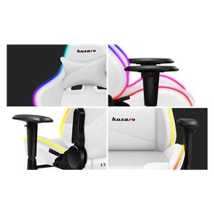 Huzaro Force 6.2 White RGB gaming chair 9