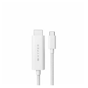 HYPER HyperDrive USB-C to HDMI 4K60Hz Cable - White 5