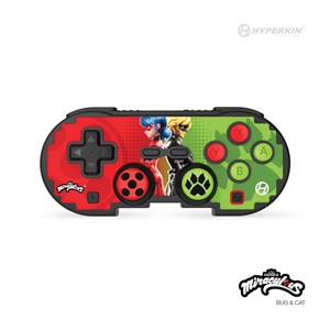 Hyperkin Pixel Art Bluetooth Controller Official Miraculous Edition (Ladybug & Cat)