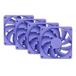 HYTE FAN- -FA12-TM-4 computer cooling system Processor 12 cm Violet 4 pc(s)