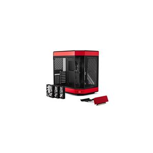 HYTE Y60 Midi Tower Black, Red 3