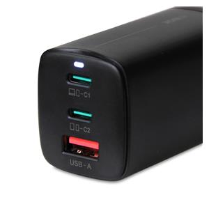 iBOX C-65 Black, GaN 65W universal charger