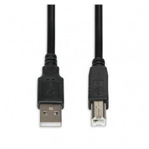 iBox IKU2D USB cable 1.8 m USB 2.0 USB A USB B Black