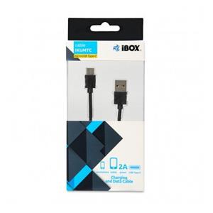 iBox IKUMTC USB cable 1 m USB 3.2 Gen 1 (3.1 Gen 1) USB A USB C Black 3