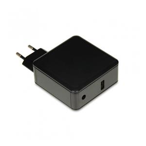 iBox IUZ65WA power adapter/inverter Auto 65 W Black 4