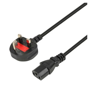 iBOX VDE SCHUKO power cable 1.8m UK plug