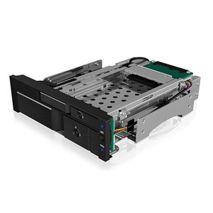 ICY BOX IB-173SSK 13.3 cm (5.25) Storage drive tray Black