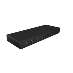 ICY BOX IB-DK2245AC Wired USB 3.2 Gen 1 (3.1 Gen 1) Type-C Black