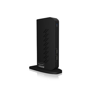 ICY BOX IB-DK2252AC Wired USB 3.2 Gen 1 (3.1 Gen 1) Type-C Black