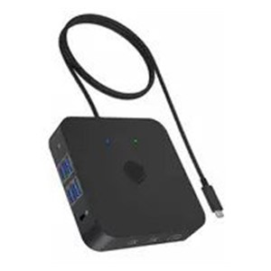 ICY BOX IB-DK4090-C Docking USB 3.2 Gen 2 (3.1 Gen 1) Type-C Black