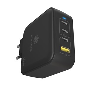 ICY BOX IB-PS1040-PD Universal Black AC Fast charging Indoor