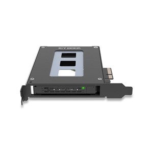 Icy Dock MB111VP-B storage drive enclosure SSD enclosure Black 2.5
