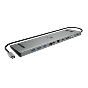 IcyBox docking station USB-C -> HDMI /VGA /USB-A /USB-C /3.5mm