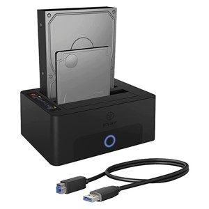 IcyBox IB-1232CL-U3 docking &amp; clone station for 2.5 and 3.5 drives