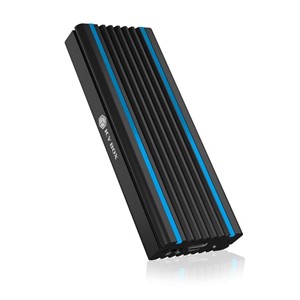 IcyBox IB-1824ML-C31 USB-C &amp; USB-A 3.1 enclosure for M.2 NVMe SSD