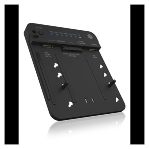 IcyBox IB-2913MCL-C31 docking station /enclosure for M2, 2.5 and 3.5