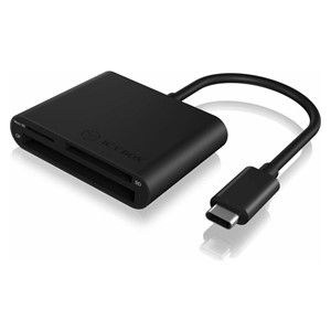 IcyBox IB-CR301-C3 USB-C CF /SD /microSD card reader