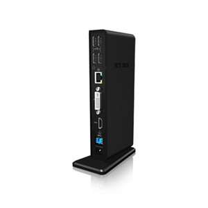 IcyBox IB-DK2241AC Multi-Docking USB 3.0 Docking Station