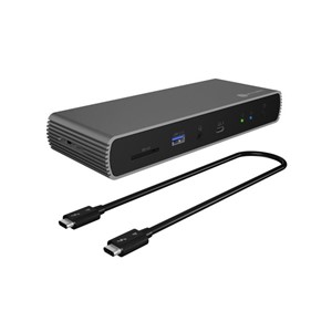 IcyBox IB-DK8801-TB4 Thunderbolt 4 docking station with Power Delivery 100W