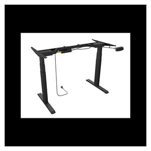 IcyBox IB-EW206B-T base for ergonomic electric height-adjustable desk
