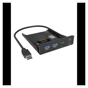 IcyBox IB-HUB1419-i3 6-in-1 USB HUB housing for 3.5 slot in PC