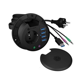 IcyBox IB-HUB1430 4-port desktop hub