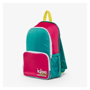 IGLOO Cooler Bag SOFT RETRO BACKPACK PINK