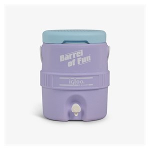 IGLOO Retro Barrel of Fun 2-Gallon Jug Pastel 7.5L