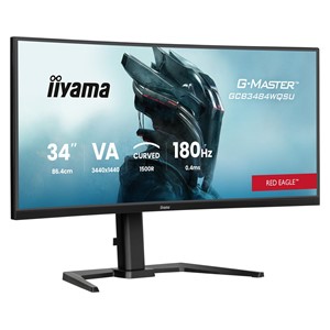 IIYAMA 34 Monitor GCB3484WQSU-B1 21:9 HDMI DP USB
