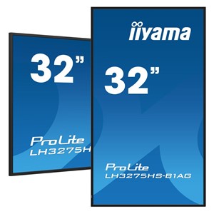 iiyama LH3275HS-B1AG Signage Display Digital signage flat panel 80 cm (31.5) LCD Wi-Fi 500 cd /m² Full HD Black Built-in processor Android 11 24 /7