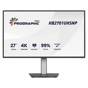 iiyama PROGRAPHIC HB2701UHSNP-B1 computer monitor 68.6 cm (27) 3840 x 2160 pixels 4K Ultra HD LCD Black