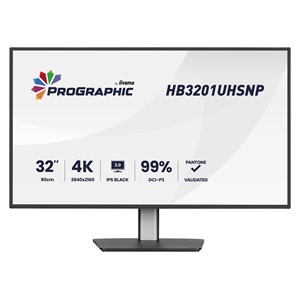 iiyama ProGraphic HB3201UHSNP-B1 computer monitor 80 cm (31.5) 3840 x 2160 pixels Black