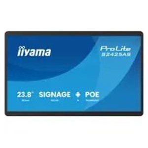 iiyama ProLite S2425AS-B1P Digital signage flat panel 60.5 cm (23.8) LCD Wi-Fi 500 cd /m² Full HD Black Built-in processor Android 24 /7