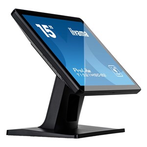 iiyama ProLite T1521MSC-B2 computer monitor 38.1 cm (15) 1024 x 768 pixels XGA LED Touchscreen Tabletop Black