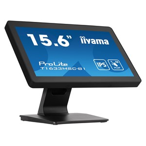 iiyama ProLite T1633MSC-B1 computer monitor 39.6 cm (15.6) 1920 x 1080 pixels Full HD LCD Touchscreen Black