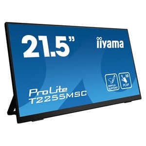 iiyama ProLite T2255MSC-B1 computer monitor 54.6 cm (21.5) 1920 x 1080 pixels Full HD LCD Touchscreen Black