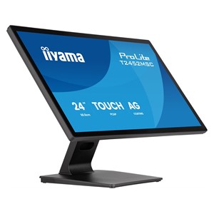 iiyama ProLite T2452MSC-B2AG computer monitor 61 cm (24) 1920 x 1080 pixels Full HD LED Touchscreen Black