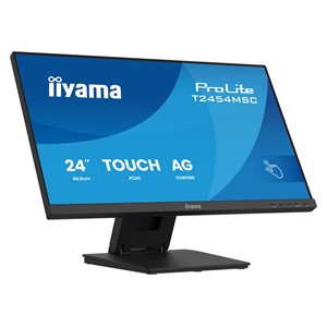 iiyama ProLite T2454MSC-B3AG computer monitor 60.5 cm (23.8) 1920 x 1080 pixels Full HD LED Touchscreen Multi-user Black