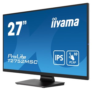 iiyama ProLite T2752MSC-B1 computer monitor 68.6 cm (27) 1920 x 1080 pixels Full HD LED Touchscreen Black