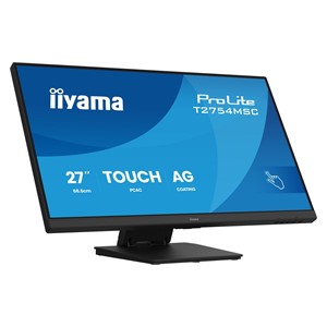 iiyama ProLite T2754MSC-B2AG computer monitor 68.6 cm (27) 1920 x 1080 pixels Full HD LED Touchscreen Multi-user Black