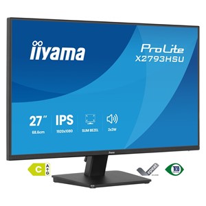 iiyama ProLite X2793HSU-B1 computer monitor 68.6 cm (27) 1920 x 1080 pixels Full HD LED Black