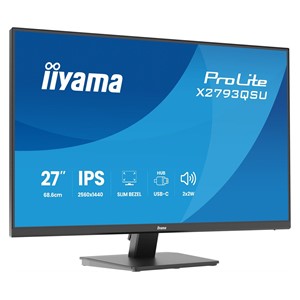 iiyama ProLite X2793QSU-B1 computer monitor 68.6 cm (27) 2560 x 1440 pixels Quad HD LED Black